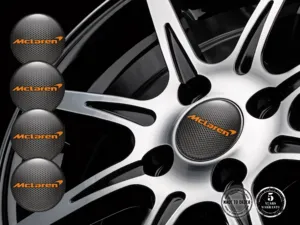 McLaren Ruota Badge Edizione Etichette Cupola Resina
